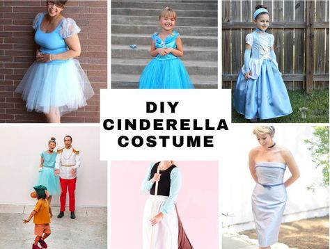 Womens Cinderella Costume, Easy Cinderella Costume, Cinderella Diy Costume, Diy Cinderella Costume Women, Cinderella Costume Ideas, Cinderella Costume College, Cinderella Costume Diy, Cinderella Costume Women, Cinderella Costume Adult