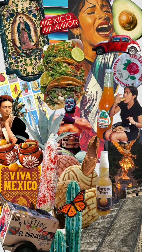 #ilmioprimoshuffle #myfirstshuffle Mexicana Aesthetic, Latina Wallpaper, Latino Aesthetic, Chicana Aesthetic, Mexican Folk Art Decor, Mexico Wallpaper, Mexican Artwork, Chicano Love, Mexican Culture Art