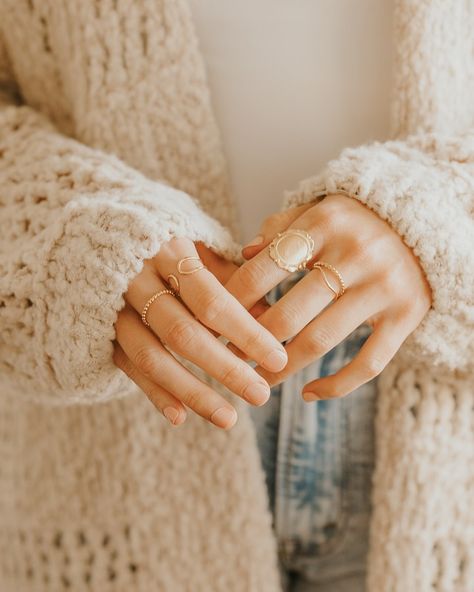 No better way to start a new week than with a new collection - The November Collection 🍂🍁 the time of year you can slow down, cozy up, and wear cute jewelry! #goldfill #everydaycollectiveco #novembercollection #everydayjewelry #minimaljewelry #goldfilled #jewelrymadewithlove Eclipse Ring, Heirloom Necklace, Heirloom Ring, Eclipse Of The Heart, Heirloom Rings, Washing Your Hands, Total Eclipse, Minimal Jewelry, Rope Design