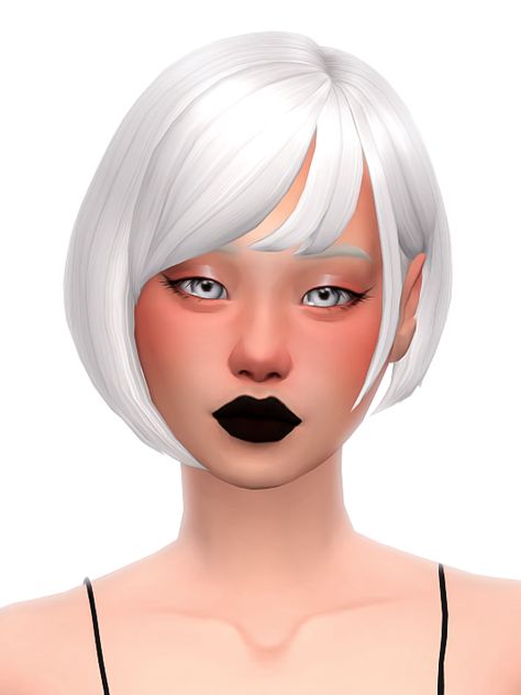 Elliandra Clare Siobhan, Pretty Sims, Cc Hair, Cute Bob, Pelo Sims, Sims 4 Mm Cc, A Bob, Sims 4 Characters, Sims 4 Mm