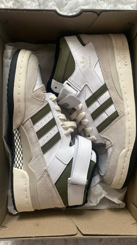 Rare Adidas Shoes, Adidas Trainers Aesthetic, Adidas High Forum, Adidas Forum High, Addias Shoes, Adidas Forum Shoes, Adidas Forum Mid, Sneakers Aesthetic, Adidas High Tops