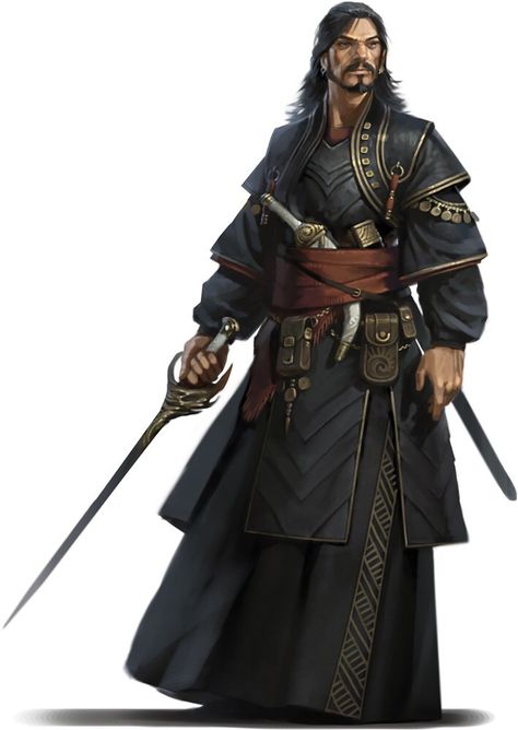 DnD Class inspiration dump: Scoundrels, rogues and plotting - Imgur Asian Pirate Character Design, Jedi Hunter, Npc Art, Dark Sun, Art Male, Campaign Ideas, Heroic Fantasy, Desert Sun, Characters Design