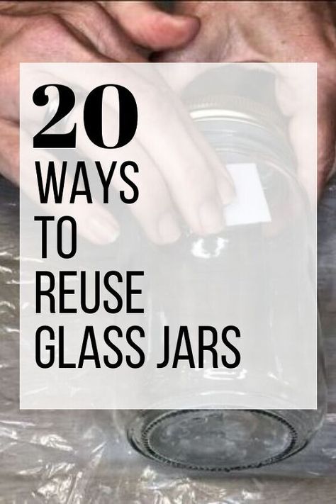 Craft Ideas Easy Diy, Reuse Glass Jars, Repurpose Glass Jars, Upcycle Glass Jars, Decorate Glass Jars, Glass Jars Diy, Bathroom Cleaners, Old Jars, Jar Decorations