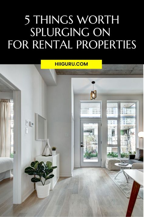 You’ve decided to make passive income by renting out your space. Fantastic, what next? There are a number of upgrades that can make it stand out in a saturated rental market. In this blog post, we will discuss the top 5 things worth splurging on for rental properties — investing in the following list may seem expensive initially, but will yield appreciable returns a few years down the line. Styling Kitchen Countertops, Space People, Income Property, Small House Interior Design, Make Passive Income, Property Design, Modern Houses Interior, Interior Design Diy, Dresser Decor