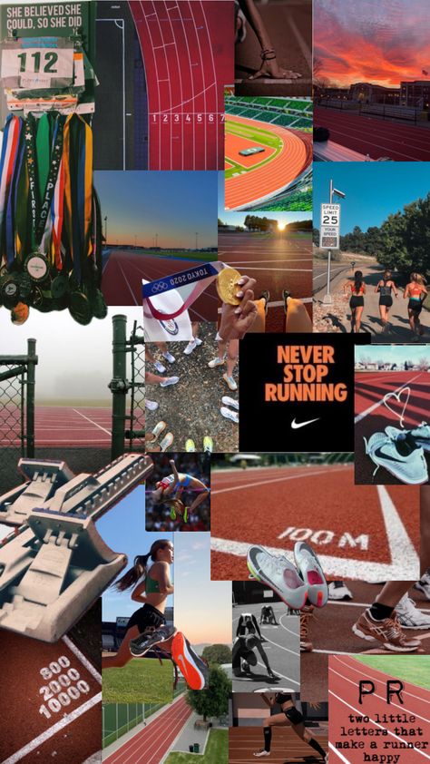 Created by sarahagg04 on Shuffles Track Motivation, Athletic Motivation, Athletic Wallpaper, Track Bag, Track Season, Track And Field Sports, Olympic Track And Field, Track Quotes, Running Aesthetic