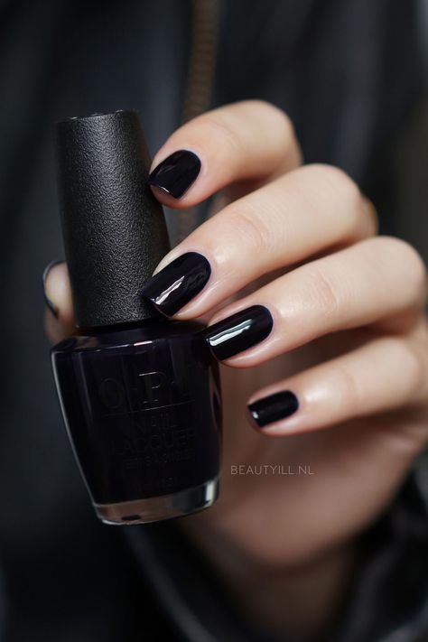 Black Nail Polish, Black Nail, Black Onyx, Onyx, A Woman, Nail Polish, Nails, Color, Black