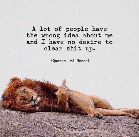 Lion Quotes, Joker Quotes, Funny Quotes About Life, Badass Quotes, A Lion, Sarcastic Quotes, A Quote, Reality Quotes, Wise Quotes