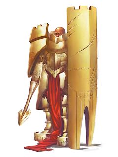 Tower of the Lonely GM: Little Encounters - Spear and Shield (Archon, Shield) Warrior Rpg, Tower Shield, Shield Warrior, Shield And Spear, Spear And Shield, Samurai Artwork, Castle Tower, Dungeons And Dragons Characters, Fantasy Games