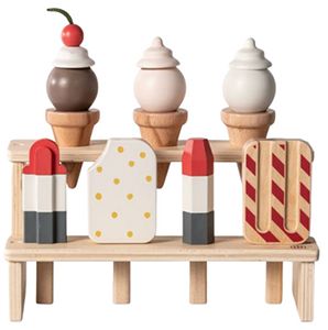 Cupcake Toy, Hearth And Hand With Magnolia, Kids Market, Ice Cream Set, Hearth & Hand With Magnolia, Montessori Learning, Wooden Display Stand, Wooden Food, Natural Toys