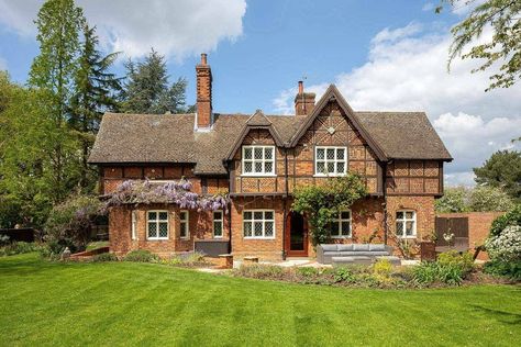 Jackson-Stops | The Gables is a beautiful period residence dating from 1860, built in the Jacobean style with stunning architectural detailing, including… | Instagram Jacobean Architecture, Jacobean House, Architectural Detailing, Jacobean Style, Wellness Centre, English Village, Period, Built In, Architecture