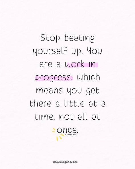 Be gentle with yourself. Growth takes time, and you are evolving every day. Embrace the journey and celebrate your progress. 🌱💪 📘 Quote from "Self-Compassion: The Proven Power of Being Kind to Yourself" by Kristin Neff. #SelfCompassion #PersonalGrowth #BeKindToYourself #Inspiration #PositiveThinking #SelfCare #Empowerment #ProgressNotPerfection #InnerPeace #WellBeing #SelfLove Growth Takes Time Quotes, Progress Takes Time Quotes, Quotes For Perfectionists, Takes Time Quotes, Kristin Neff, Growth Takes Time, Being Kind To Yourself, Gentle With Yourself, Definition Quotes