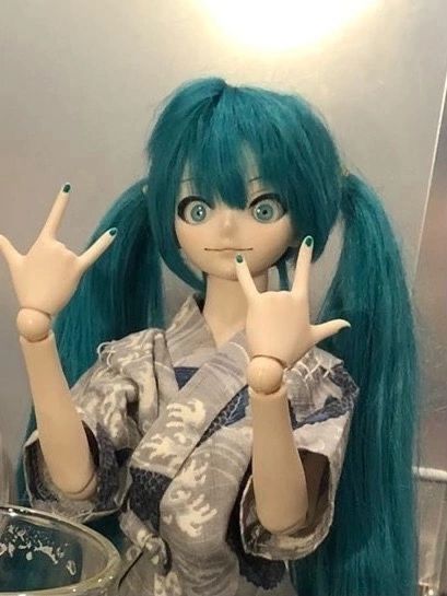 Miku Doll, Hatsune Miku, Hair