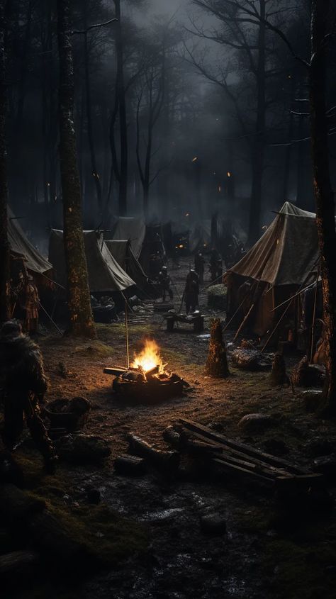 Dark Medieval Times Medieval Runaway Aesthetic, Medieval Camp Art, Witchy Medieval Aesthetic, Castle Medieval Aesthetic, Medieval Story Inspiration, Medieval Army Aesthetic, Fantasy Inspo Aesthetic, Medieval Hunter Aesthetic, Knighthood Aesthetic