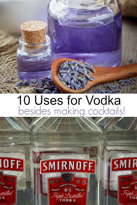 Vodka Cleaning Spray, Absolute Vodka Bottle Crafts, Vodka For Cleaning, Cleaning With Vodka, Recipes Using Vodka, Diy Vodka, Vodka Water, Homemade Shaving Cream, Diy Beard Oil