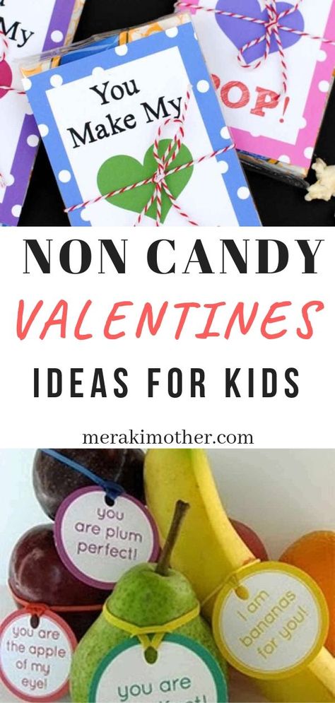 Valentines Healthy Snacks, Healthy Valentines Treats, Candy Free Valentines, Holiday Hacks, Valentines Snacks, Healthy Valentines, Valentine's Ideas, Valentine's Day Crafts For Kids, Kids Valentines