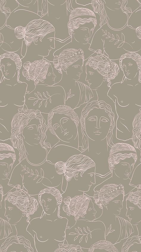 Goddesses Drawing, Earth Tones Wallpaper Iphone, Background Line Art, Pink Line Art, Instagram Story Background, Story Background, Gods Goddesses, Greek Pattern, Background Powerpoint