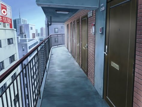 Anime Buildings Background, Anime Apartment, Anime Houses, Landscape Building, Anime Landscape, Anime House, Episode Interactive Backgrounds, Scene Background, Anime Room