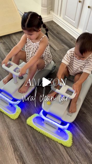 Monica Kim | relatable mom life on Instagram: "If you’re a parent and you’re tired of cleaning the floors after your kids, this is for you! FOLLOW + COMMENT “clean” and I’ll send you a link to this viral Amazon clean car! 

It goes from 0-5mph, it’s easy to put together, and can be used by kids and adults 🤩 this might just be the greatest cleaning hack ever! 

#amazonfinds #cleaninghacks #clean #toddlermom #parenting #viral #amazon #amazonmusthaves Amazon finds Amazon must haves mom tips cleaning hacks clean tips mom of 3 parents parenting" Clean Mama Routine, Cleaning Toys For Kids, Toy Cleaning Solution, Is It Mom Clean Checklist, Toddler Cleaning Kit, Toddler Cleaning, Relatable Mom, Clean Car, Mom Of 3