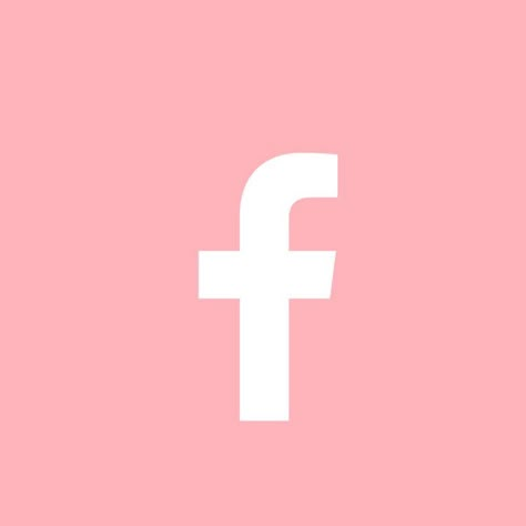 #app #icon #logo #cover #ios14 #apple #iphone #phone #aesthetic #pink #facebook Pink Apps, Icona Ios, Facebook Icon, App Ikon, Iphone Logo, App Store Icon, App Background, Logo Facebook, Apple Icon