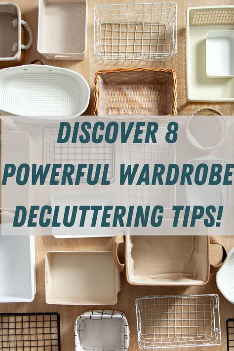 Wardrobe Clearout Tips, Remodel Closet Ideas, Inside Wardrobe Storage Ideas, Organization Hacks Closet, Declutter Wardrobe, Wardrobe Organisation Ideas, Decluttering Questions, Wardrobe Storage Ideas, Keep Or Toss