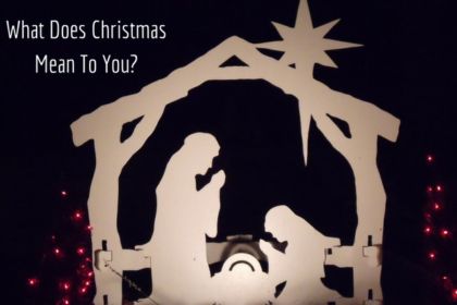 What Does Christmas Mean To You? What Does Christmas Mean, Outdoor Nativity Sets, Godly Wisdom, Outdoor Nativity, Kitchen Christmas Gifts, Prayer For The Day, Holiday Break, Christian School, Birth Of Jesus