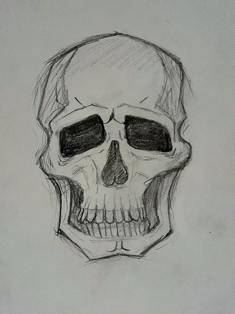 the face of a skeleton drawn on paper copied from a pencil image Skeleton Head Drawing, Face Skeleton, Skeleton Face, Skeleton Drawings, Skeleton Head, Sketching Ideas, Pencil Painting, Skeleton Art, Graffiti Drawing