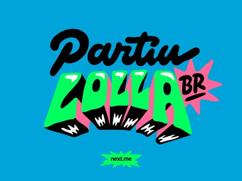 Next Lollapalooza 2019 by Lebassis on Dribbble Typography Inspiration, Type Design, New Album, Fonts Design, Graphic Design Inspiration, Graphic Design Illustration, Design Inspo, Typography Design, Hand Lettering