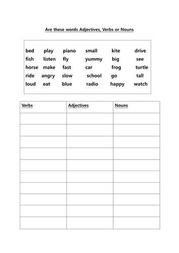 Adjectives Worksheet 2nd Grade, Adjectives Nouns And Verbs, 4th Grade Spelling Words, Noun Verb Adjective, Linking Verbs Worksheet, Adverbs Worksheet, Good Adjectives, Nouns Verbs Adjectives Adverbs, Spelling Homework