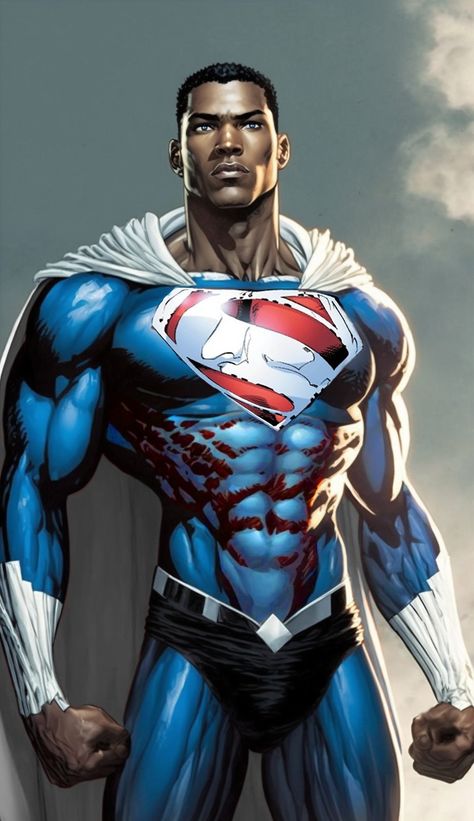 Val Zod Superman Art, Val Zod Superman, Black Superman Art, Val Zod, Black Superman, African Superhero, Superman Pictures, Superman Artwork, Marvel Superheroes Art