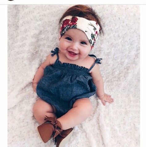 Pinterest Cute, Denim Romper, Future Children, Everything Baby, Baby Style, Tiny Humans, Future Family, All Things Baby