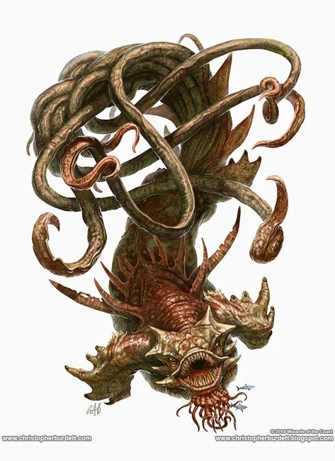 Kraken Kraken Monster, Storm Kings Thunder, Kraken Art, Monster Manual, Creature Fantasy, D D Monsters, Dnd Monsters, Fantasy Monster, Creature Feature