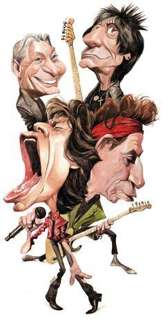 Caricature Sketch, Rock N Roll Art, Music Cartoon, Funny Caricatures, Caricature Artist, Celebrity Caricatures, Caricature Drawing, Cartoon Faces, Rock Posters