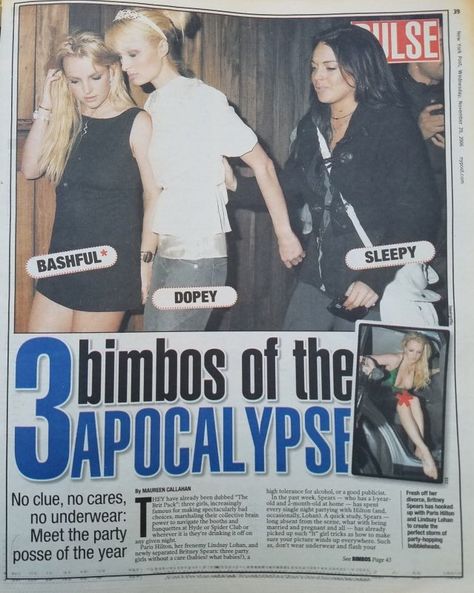 ⋆ on Twitter: "… " Bad Brain, Singles Night, Trashy Y2k, Newspaper Article, Lindsay Lohan, New York Post, Paris Hilton, Cultura Pop, Just Girly Things