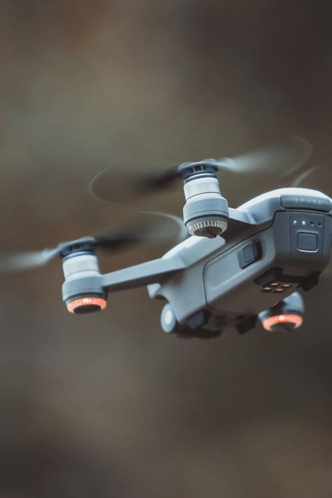 Grey Quadcopter Drone Dji Mini 3 Pro, Small Drones, Professional Drone, Drone Design, 4k Camera, Drone Technology, Drone Pilot, Photography Guide, Simple Photo