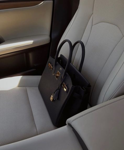 Hermes Birkin Sellier, Black Birkin, Alyssa Lenore, Birkin Sellier, Rich Girl Lifestyle, The Passenger, Hermes Birkin 25, Rich Women, Birkin 25