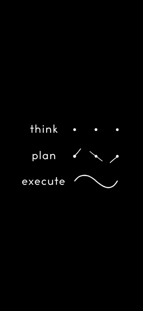 Wallpaper Think Plan Execute Wallpaper, Execute Wallpaper, Think Plan Execute, How To Plan, Movie Posters, Quick Saves, Film Posters