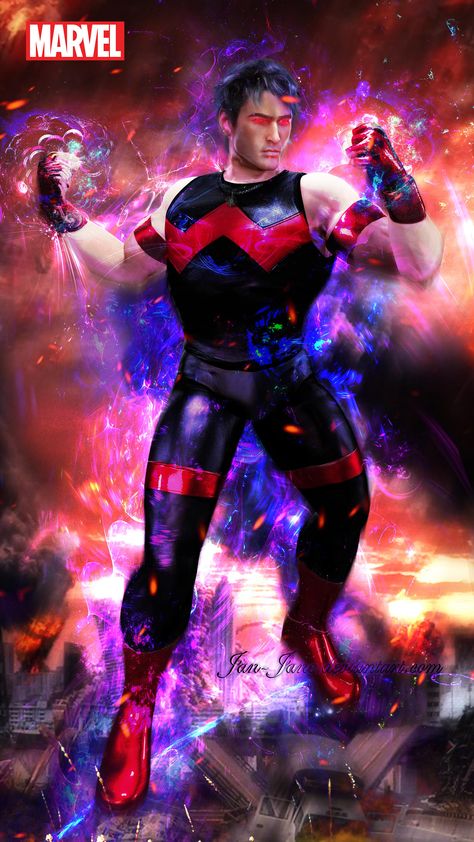 Wonder Man by Jan-Jane on DeviantArt Me Character, Wonder Man, Personalize Art, I Can Do It, Marvel Art, Community Art, Hulk, Large Art, Avengers