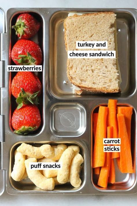 Back To School Snacks, Bento Box Ideas, Kids Lunch Box Meals, Lunchbox Recipes, Preschool Lunch, School Lunch Recipes, Kids Lunch Recipes, Meal Prep Guide, Healthy Lunches For Kids