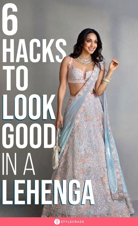 Lehenga Choli Wearing Style, Wedding Lehenga Draping Styles, How To Dress Up With Lehenga, Accessories With Lehenga, Lehenga Looks Style, How To Style A Lehenga, Styling A Lehenga, Choli Wearing Style, Styling Indian Outfits