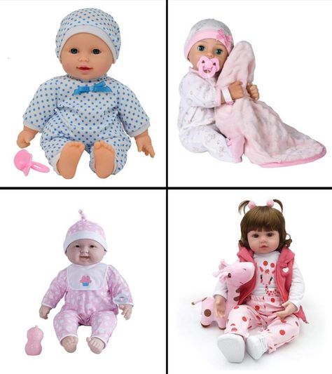 11 Best Baby Dolls For 4-Year-Olds in 2021 Doll Activities, Best Baby Doll, Interactive Baby Dolls, Luxury Baby Room, Baby Dolls For Toddlers, Arthur Christmas, Baby Doll Set, Baby Doll Accessories, Luxury Baby