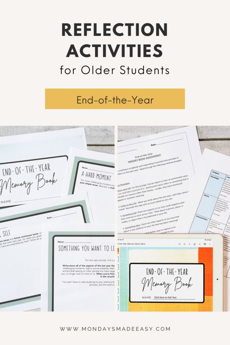 Help students reflect and celebrate their growth with these end-of-the-year reflection questions! Perfect for end of the year reflection activities for older students, these prompts spark thoughtful discussions and meaningful self-assessment. Writing Prompts For Middle School, End Of The Year Reflection, Vocabulary Lesson Plans, Figurative Language Activities, Rhetorical Analysis Essay, Figurative Language Activity, Ap Language And Composition, Year Reflection, Ap Lang