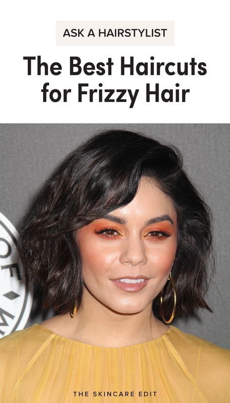 Frizzy Wavy Hair Cuts, Big Frizzy Hair, Triangle Haircut, Wavy Frizzy Hair, Round Face Curly Hair, Thick Frizzy Hair, Fizzy Hair, Frizzy Wavy Hair, Haircuts For Frizzy Hair