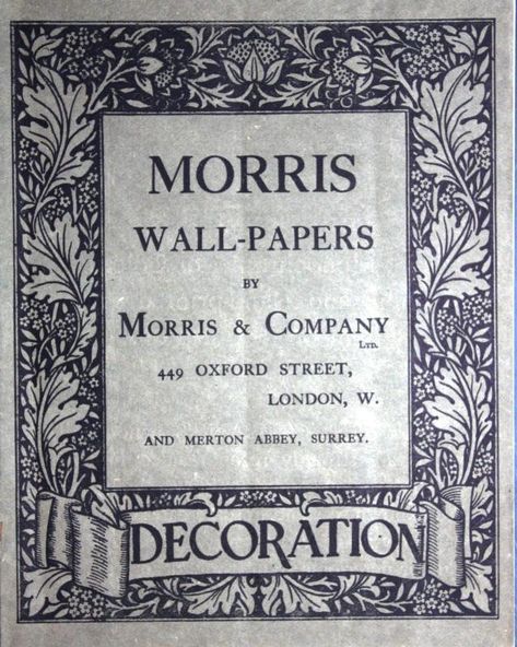 Oxford Street London, William Morris Patterns, Ornament Drawing, William Morris Designs, Historical Design, Oxford Street, Arts And Crafts Movement, Ornaments Design, Antique Books