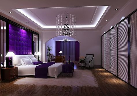 20 Beautiful Purple Bedroom Ideas Purple Bedroom Design, Purple Girls Bedroom, Purple Furniture, Bedroom Purple, Purple Bedrooms, Purple Bedroom, Purple Rooms, Decor Ikea, Adult Bedroom