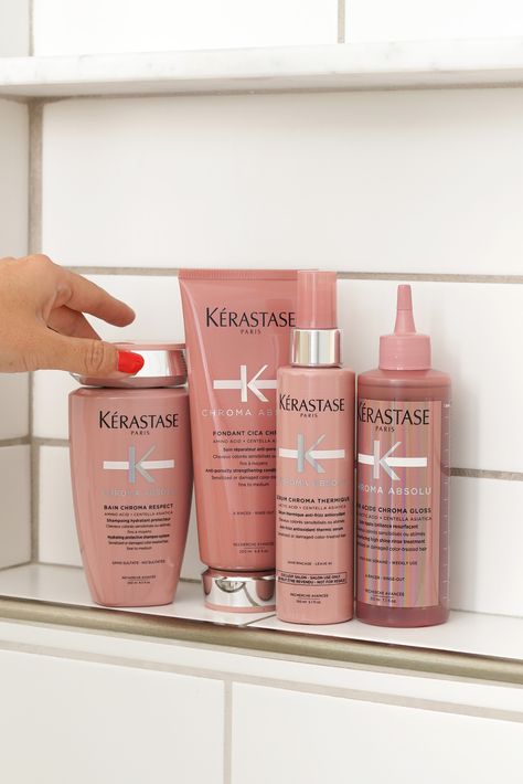 Chroma Absolu Kerastase, Kerastase Aesthetic, Kerastase Products, Beauty Appointment, Kerastase Hair, Healthy Hair Routine, Oil Body Wash, Hair Routine, Hair Care Products