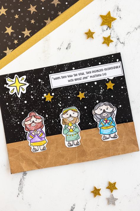 three wisemen craft for kids with foam glitter stars around Epiphany Star Craft, 3 Wisemen Craft, Three Wisemen Craft, 3 Kings Day Crafts For Kids, Wisemen Craft, Wisemen Craft For Kids, 3 Wise Men Craft, Three Kings Day Crafts For Kids, Star Of Bethlehem Craft