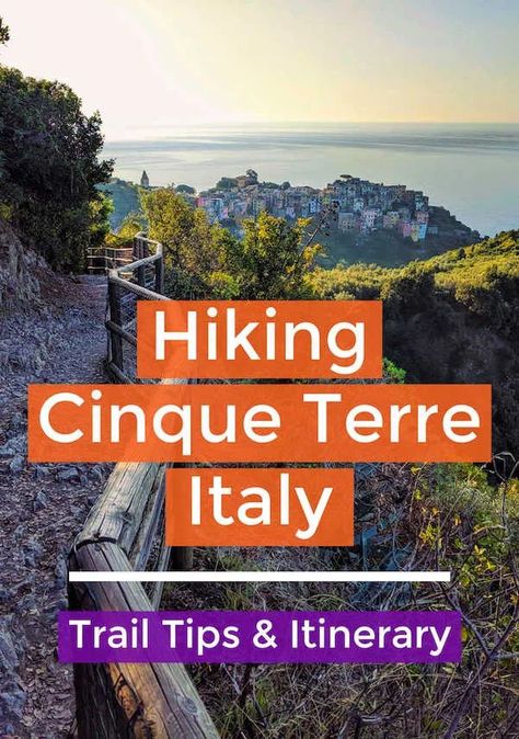 Hiking Cinque Terre: 2020 Trail Tips & Itinerary - Intentional Travelers How to hike Cinque Terre Italy - a self-guided walking tour of the trails and towns, with map and trail status guide for 2020, 2021, and 2022. #cinqueterre #italy #europe #hiking #traveldestinations Cinque Terre Hiking Outfit, Cinque Terre Hiking Trails, Hiking Cinque Terre, Best Hikes In Italy, Cinque Terre Italy Hiking, Cinque Terre Hiking, Cinque Terre Hike, Hiking Italy, Europe Hiking