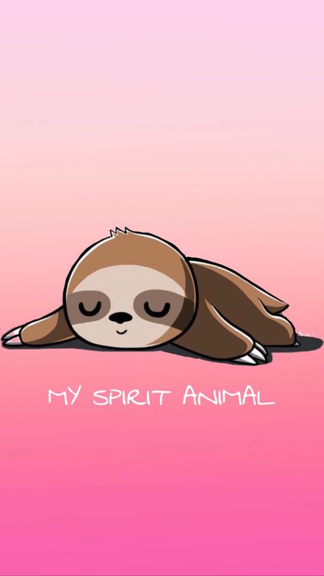 Cute Sloth Wallpapers, Sloth Pictures, Cute Sloth Pictures, Trippy Iphone Wallpaper, Sloth Art, Hate Mondays, Baby Sloth, Cute Sloth, Girly Art