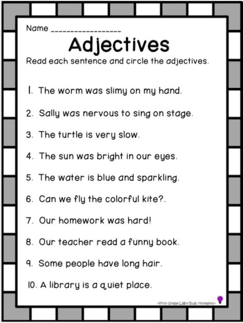 Grade3 English Worksheets, Grade 2 Adjectives Worksheet, Adjective Worksheets 2nd Grade, Adjective Worksheet For Grade 3, Adjectives Worksheet Grade 5, Adjectives Worksheet 4th Grade, Adjectives For Grade 1, Types Of Adjectives Worksheet, Adjectives Worksheet 2nd Grade