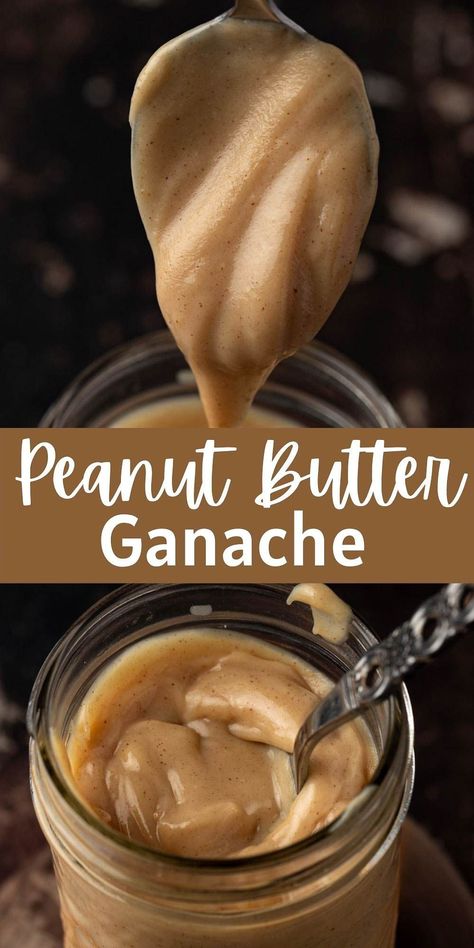 Peanut Butter Ganache Recipe, Butter Ganache Recipe, Peanut Butter Ganache, Butter Ganache, Macaron Filling, Cake Filling Recipes, Frosting Recipes Easy, Cake Frosting Recipe, Ganache Recipe